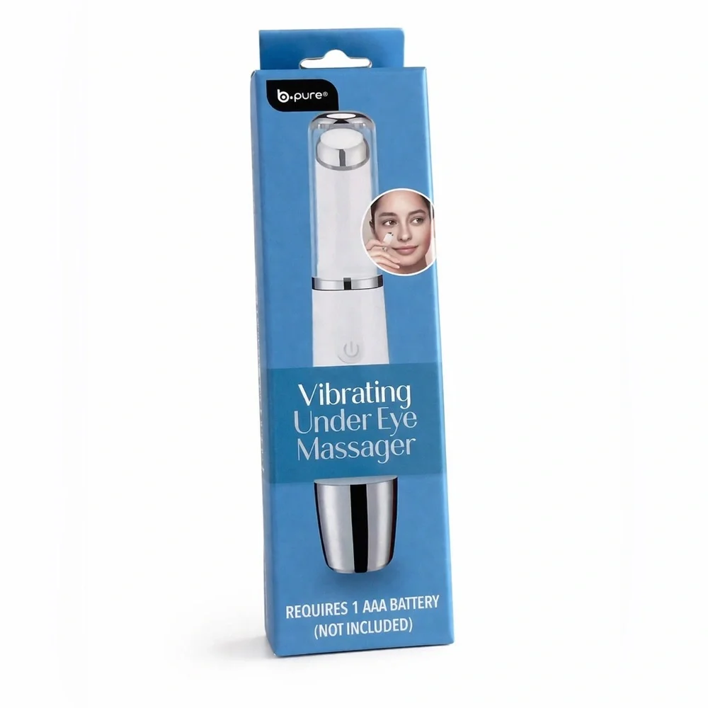 B-Pure Vibrating Under Eye Massager Eye Wand New Seale